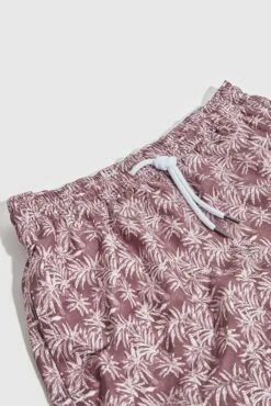 Burgundy Palm Swimshorts - Made In Italy 7 Burgundy Palm Swimshorts - Made In Italy -Pini Parma Clothing Store burgundy palm swimshorts 1