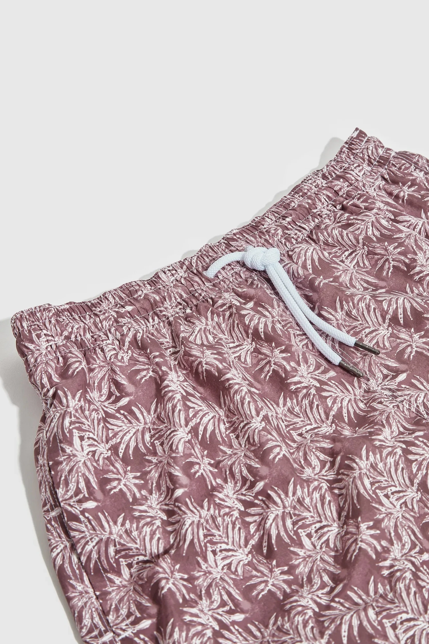 Burgundy Palm Swimshorts - Made In Italy 5 Burgundy Palm Swimshorts - Made In Italy - Image 3