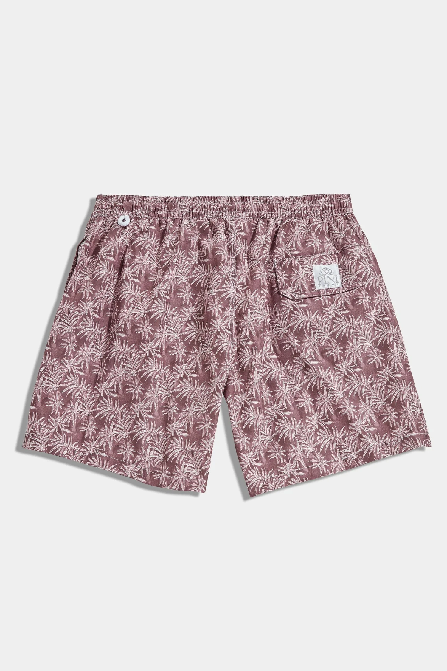 Burgundy Palm Swimshorts - Made In Italy 4 Burgundy Palm Swimshorts - Made In Italy - Image 2