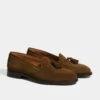 Cognac Suede Tassel Loafers - Made In Italy 1 Cognac Suede Tassel Loafers - Made In Italy -Pini Parma Clothing Store cognac suede tassel loafers