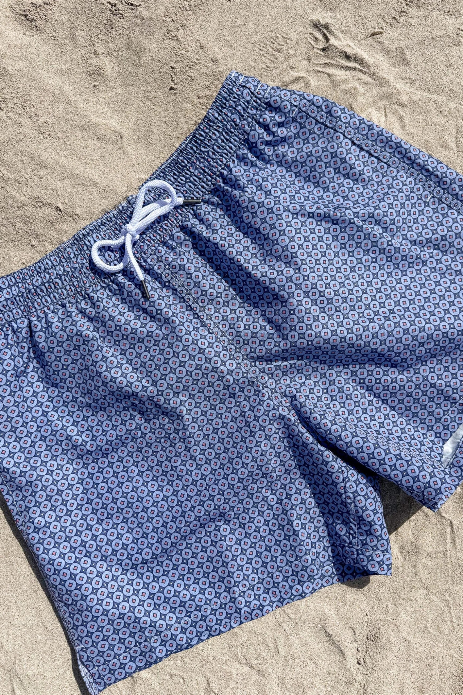 Denim Fancy Swim Shorts - Made In Italy 3 Denim Fancy Swim Shorts - Made In Italy