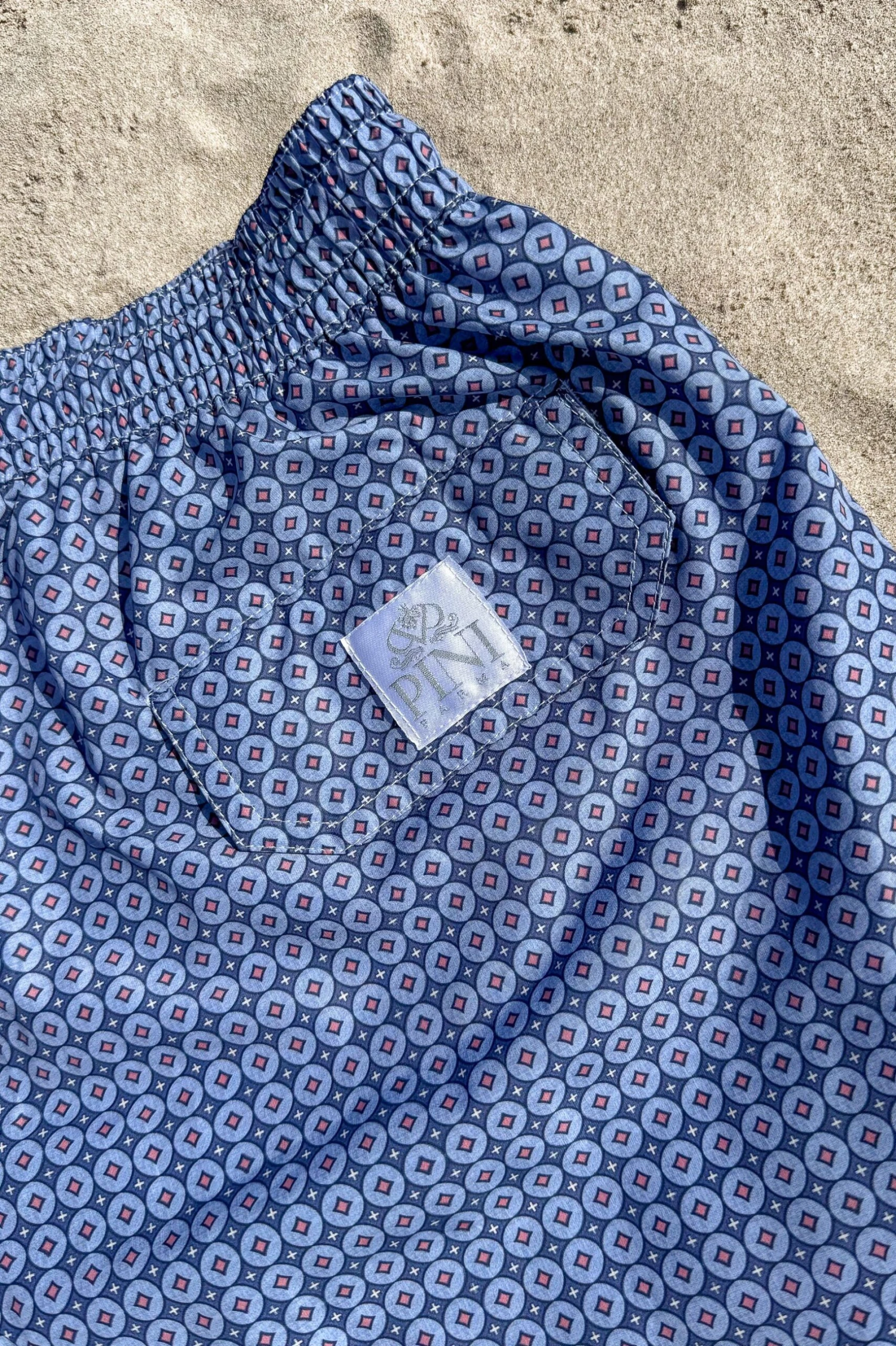 Denim Fancy Swim Shorts - Made In Italy 4 Denim Fancy Swim Shorts - Made In Italy - Image 2