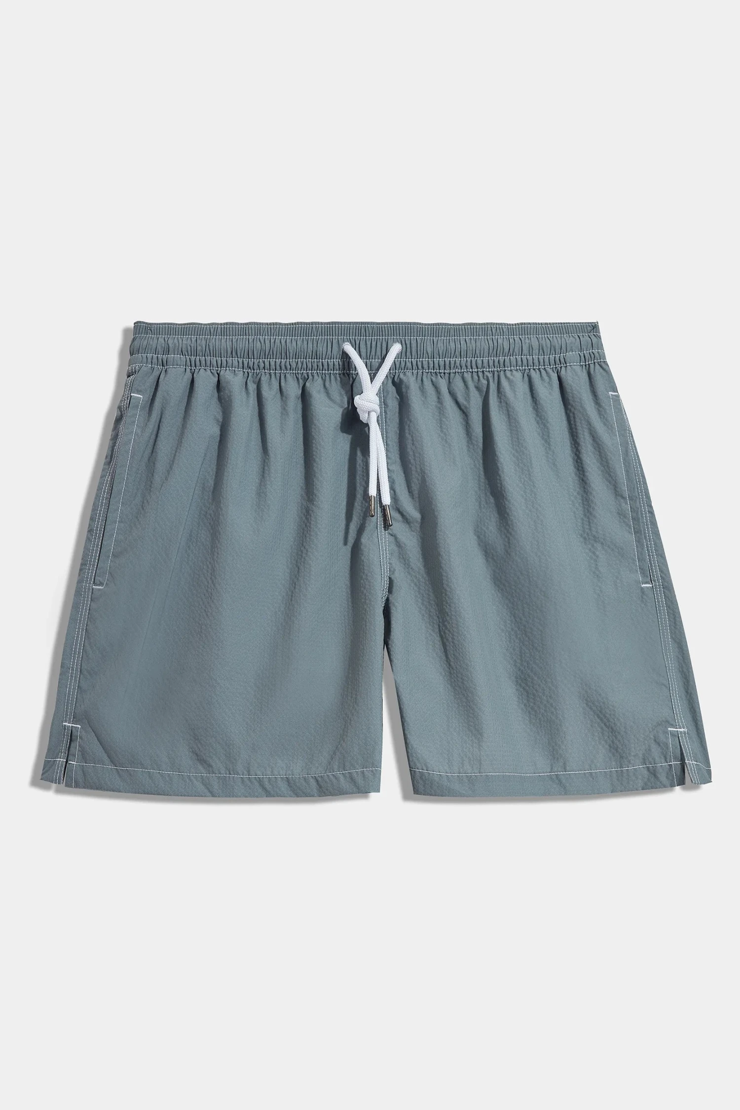 Green Seersucker Swimshorts - Made In Italy 3 Green Seersucker Swimshorts - Made In Italy