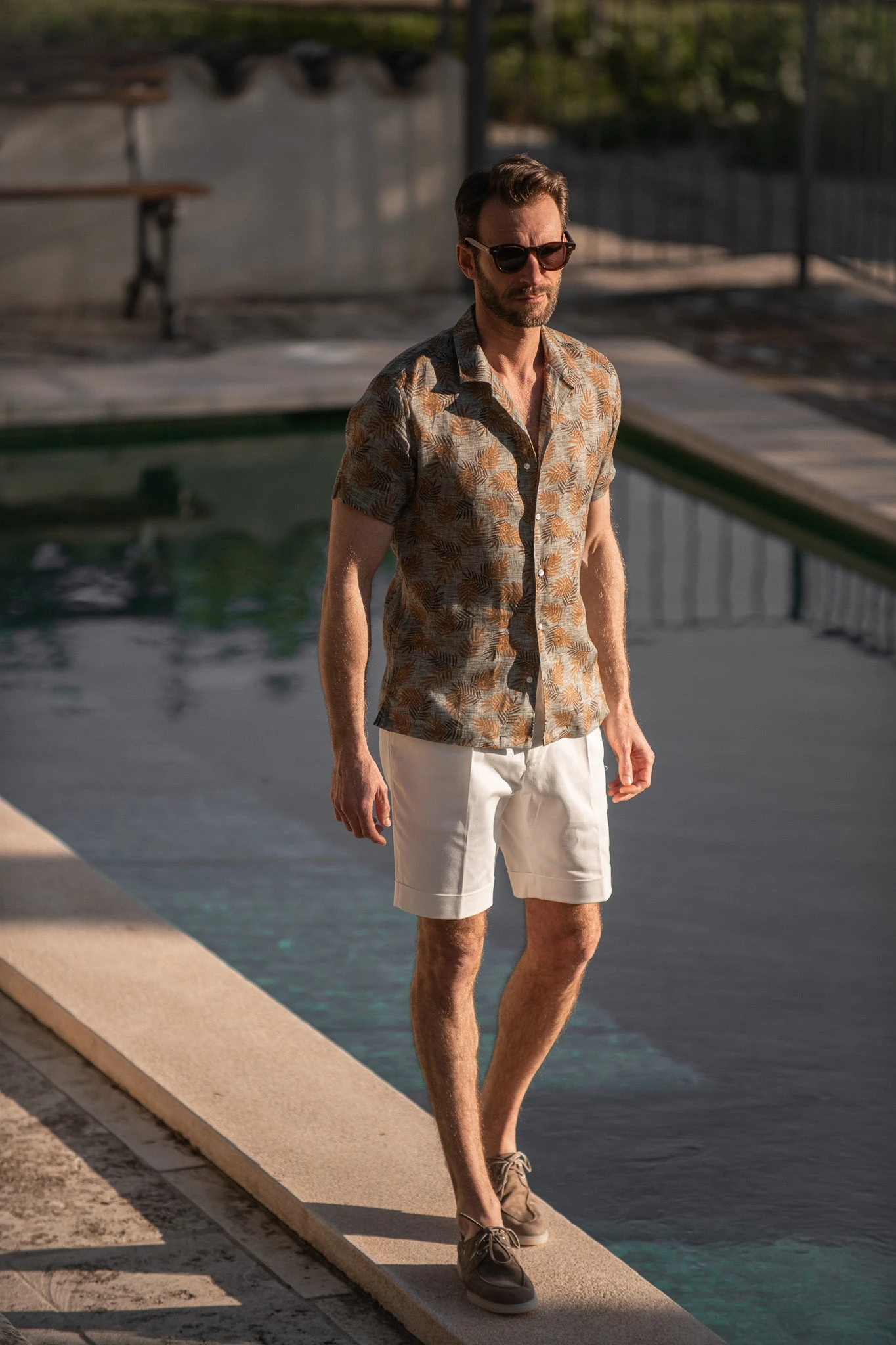 Green Hawaiana Linen Shirt - Made In Italy 6 Green Hawaiana Linen Shirt - Made In Italy - Image 4