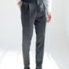Grey Flannel Limited Edition Trousers - Made In Italy 2 Grey Flannel Limited Edition Trousers - Made In Italy -Pini Parma Clothing Store grey limited edition sartorial trousers