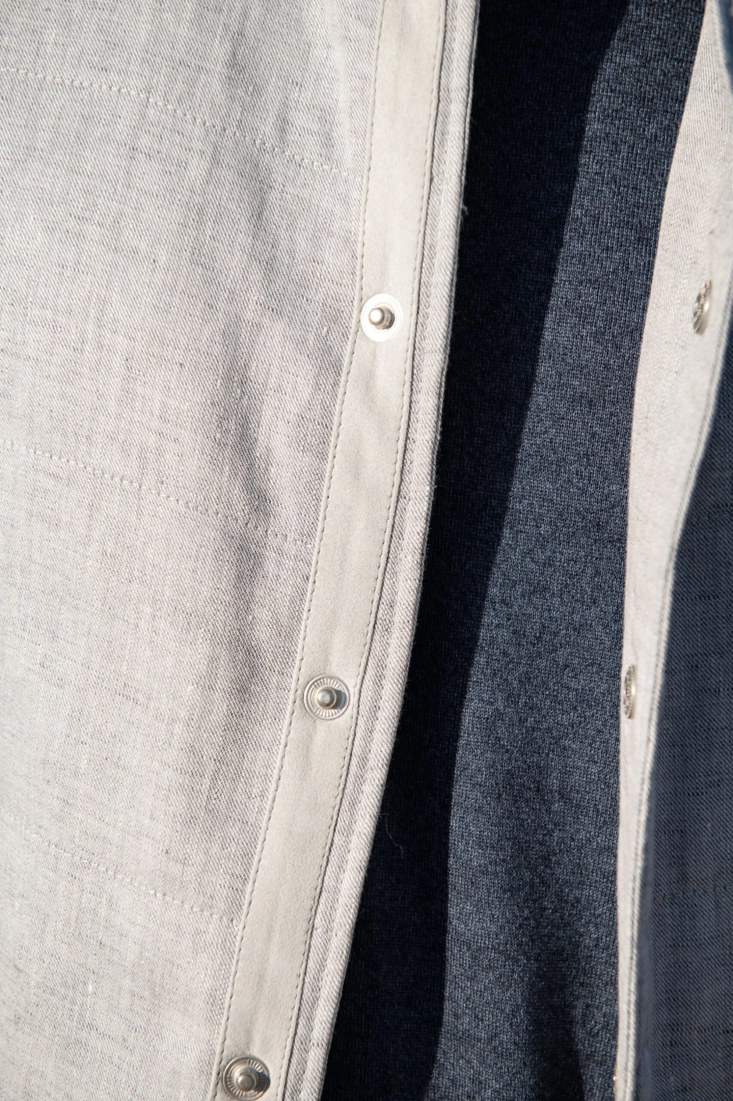 Chalk Grey Linen Vest – Made In Italy 7 Chalk Grey Linen Vest – Made In Italy - Image 5