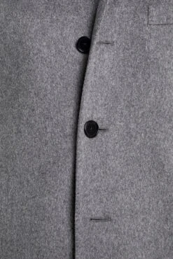 Grey Overcoat - Made In Italy 11 Grey Overcoat - Made In Italy -Pini Parma Clothing Store grey overcoat 4