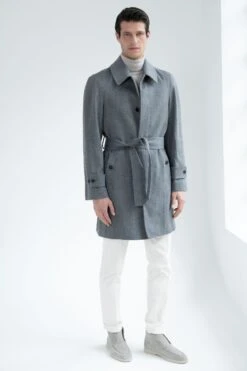 Grey Raglan Coat – Made In Italy 17 Grey Raglan Coat – Made In Italy -Pini Parma Clothing Store grey raglan coat loro piana wool 1