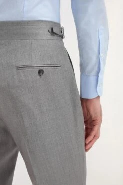 Grey Soragna Trousers - Made In Italy -Pini Parma Clothing Store grey soragna trousers 4