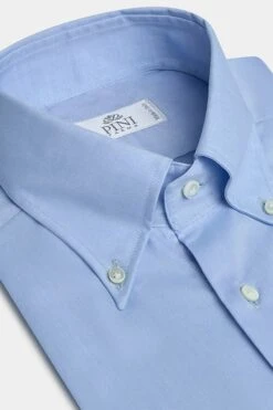 Button Down Light Blue Shirt ”Sartoriale Collection” - Made In Italy