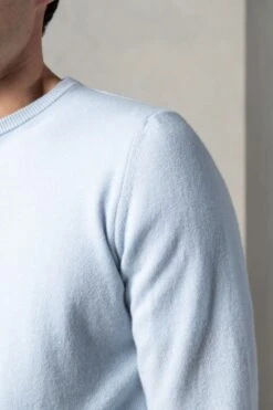 Pini Parma Clothing Store -Pini Parma Clothing Store light blue cashmere crewneck 8f2b1732 056a 4b41 b73c 0dbe8b256e82