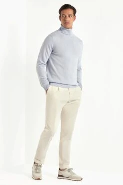 Light Blue Cashmere Turtleneck – Made In Italy 8 Light Blue Cashmere Turtleneck – Made In Italy -Pini Parma Clothing Store light blue cashmere turtleneck 3