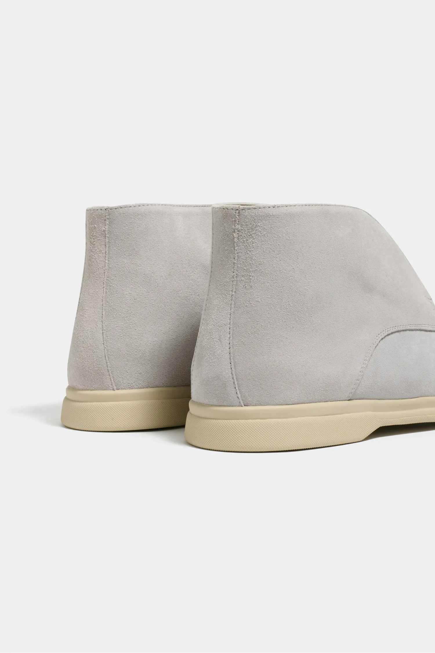 Light Grey Polacchino - Made In Italy 5 Light Grey Polacchino - Made In Italy - Image 3