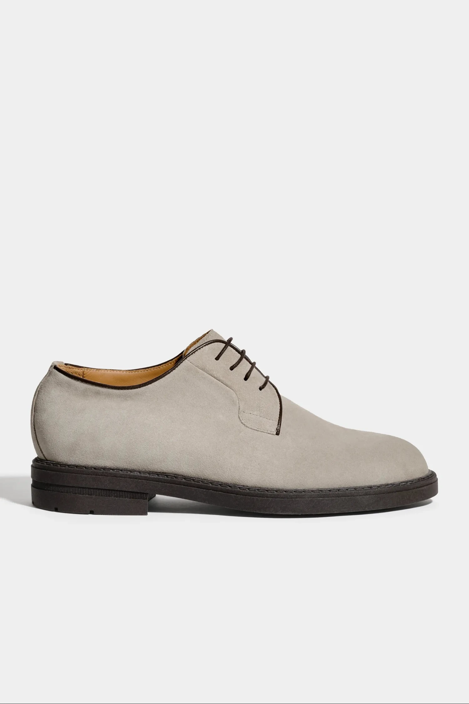 Light Grey Suede Derby - Made In Italy 5 Light Grey Suede Derby - Made In Italy - Image 3