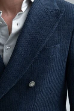 Navy Double Breasted Jacket - Made In Italy 10 Navy Double Breasted Jacket - Made In Italy -Pini Parma Clothing Store navy double breasted jacket 1