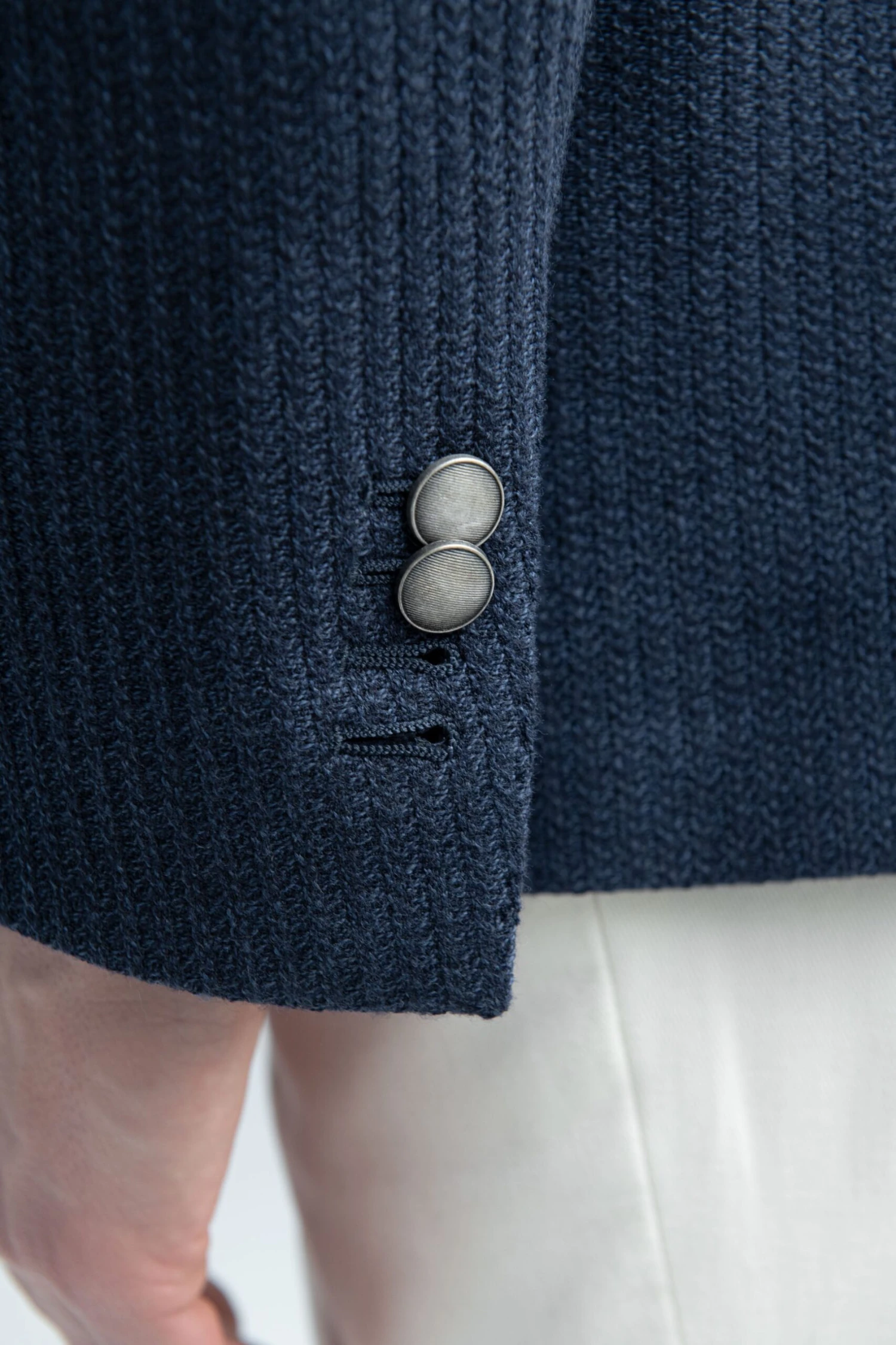 Navy Double Breasted Jacket - Made In Italy 5 Navy Double Breasted Jacket - Made In Italy - Image 3