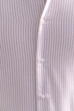 Red Striped Soft Oxford Button Down Shirt - Made In Italy -Pini Parma Clothing Store red striped oxford button down shirt 2