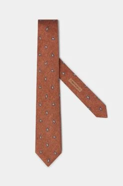 Rusty Paisley Tie - Made In Italy