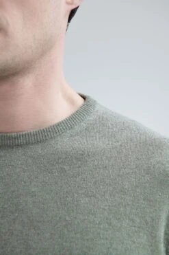 Pini Parma Clothing Store -Pini Parma Clothing Store sage cashmere roundneck 3