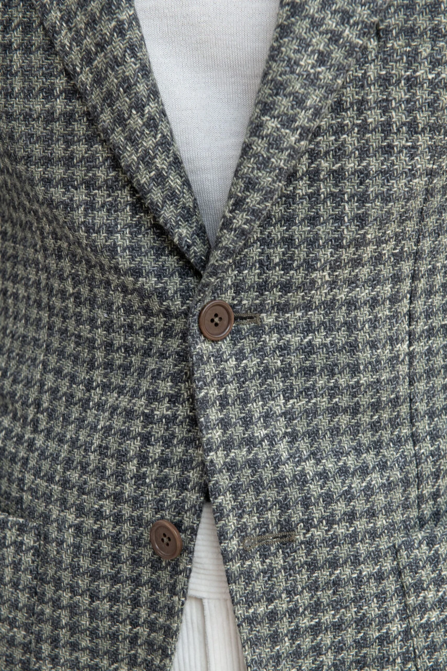 Sage Houndstooth Jacket - Made In Italy 7 Sage Houndstooth Jacket - Made In Italy - Image 5