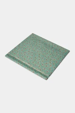 Sage Paisley Reversible Scarf - Made In Italy 9 Sage Paisley Reversible Scarf - Made In Italy -Pini Parma Clothing Store sage paisley scarf 1