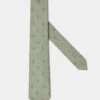 Sage Paisley Tie - Made In Italy -Pini Parma Clothing Store sage paisley tie .1