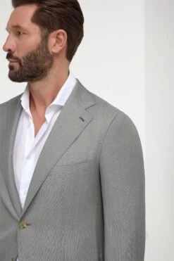 Sage Solaro Wool And Silk Suit - Made In Italy 11 Sage Solaro Wool And Silk Suit - Made In Italy -Pini Parma Clothing Store sage solaro suit 4