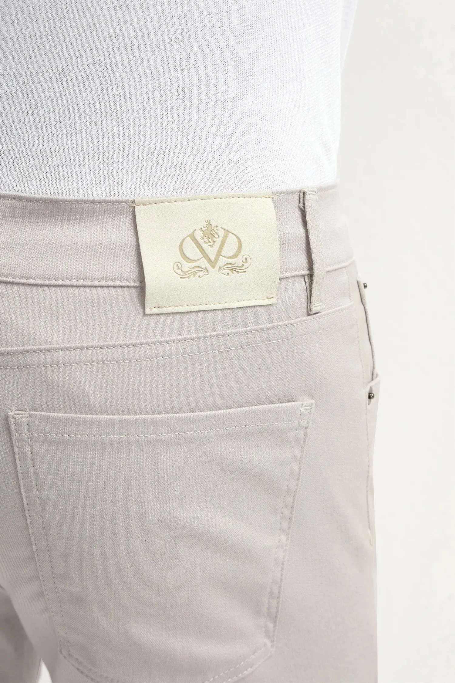 Sand 5 Pocket Trousers - Made In Italy 5 Sand 5 Pocket Trousers - Made In Italy - Image 3