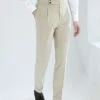 Sand Cotton Soragna Trousers - Made In Italy -Pini Parma Clothing Store sand cotton soragna trousers