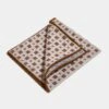 Sand Fancy Reversible Pocket Square - Made In Italy 2 Sand Fancy Reversible Pocket Square - Made In Italy -Pini Parma Clothing Store sand fancy reversible pocket square