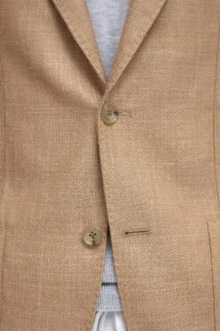 Sandstone Herringbone Jacket - Made In Italy 9 Sandstone Herringbone Jacket - Made In Italy -Pini Parma Clothing Store sandstone herringbone jacket 5
