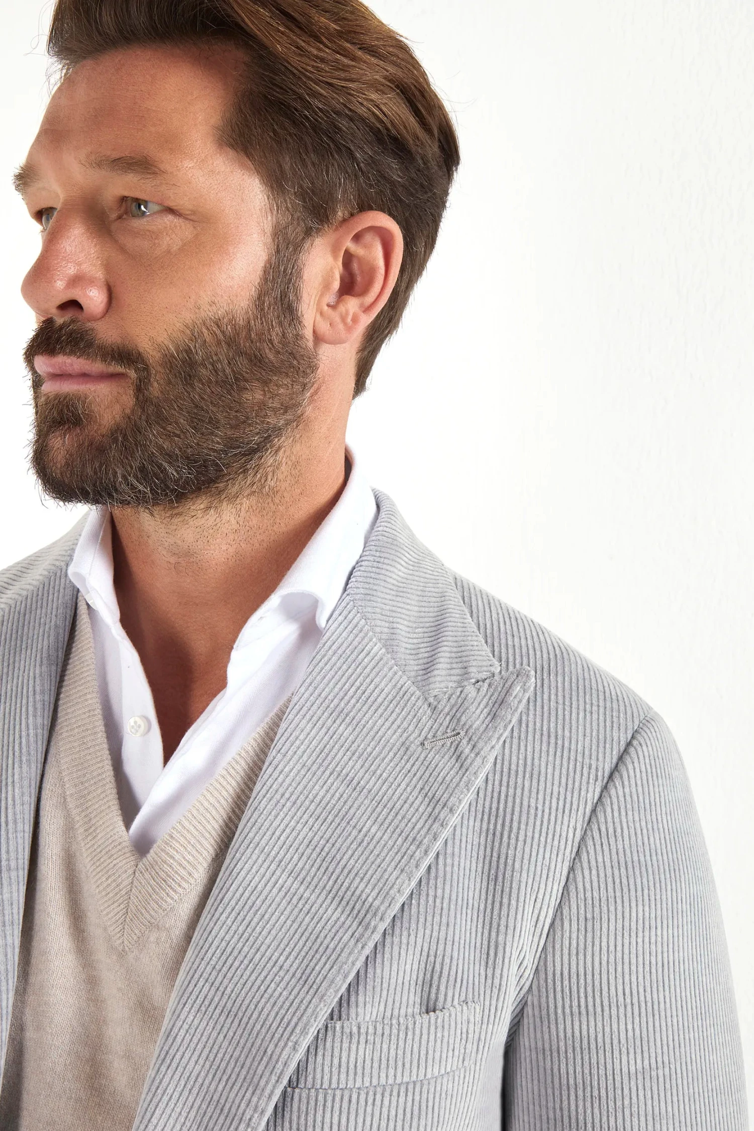 Stone Corduroy Jacket - Made In Italy 6 Stone Corduroy Jacket - Made In Italy - Image 4