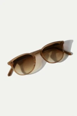 Taupe Capri Sunglasses - Made In Italy -Pini Parma Clothing Store taupe capri sunglasses 3