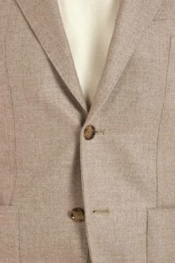 Taupe Jacket In Wool And Cashmere - Made In Italy 10 Taupe Jacket In Wool And Cashmere - Made In Italy -Pini Parma Clothing Store taupe jacket loro piana wool cashmere 3