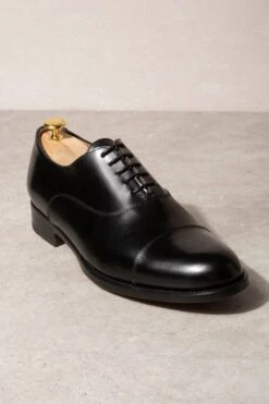 Black Tuxedo Oxfords - Made In Italy