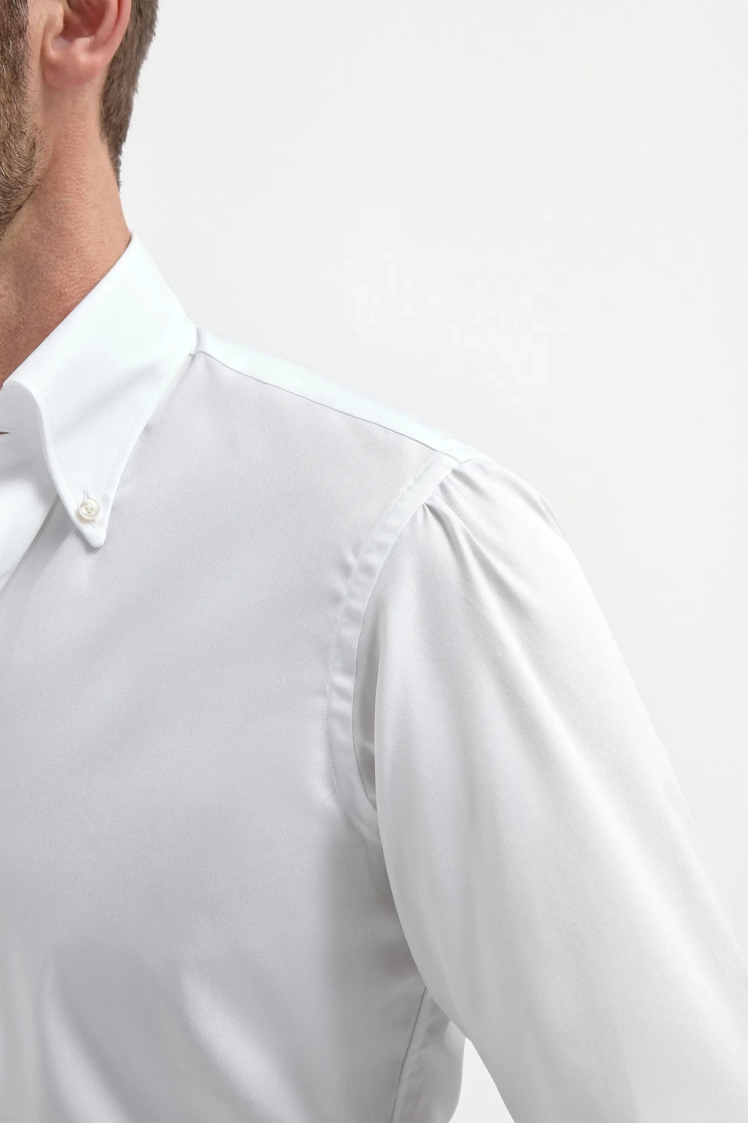 Button Down White Shirt ”Sartoriale Collection”- Made In Italy 4 Button Down White Shirt ”Sartoriale Collection”- Made In Italy - Image 2