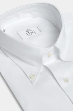 Button Down White Shirt ”Sartoriale Collection”- Made In Italy