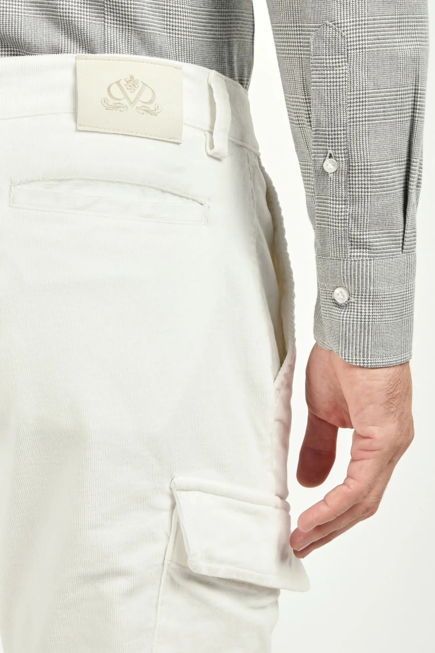 White Cargo Trousers - Made In Italy 5 White Cargo Trousers - Made In Italy - Image 3