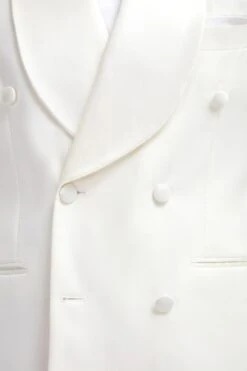 White Double Breasted Tuxedo Jacket - Made In Italy 10 White Double Breasted Tuxedo Jacket - Made In Italy -Pini Parma Clothing Store white double breasted tuxedo jacket 2