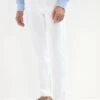White Jeans - Candiani Cotton - Made In Italy -Pini Parma Clothing Store white jeans 2