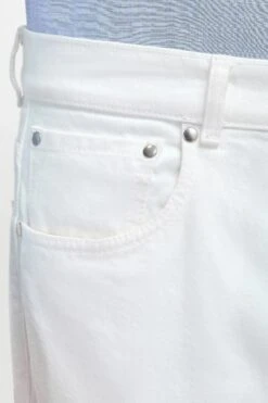 White Jeans - Candiani Cotton - Made In Italy -Pini Parma Clothing Store white jeans 3