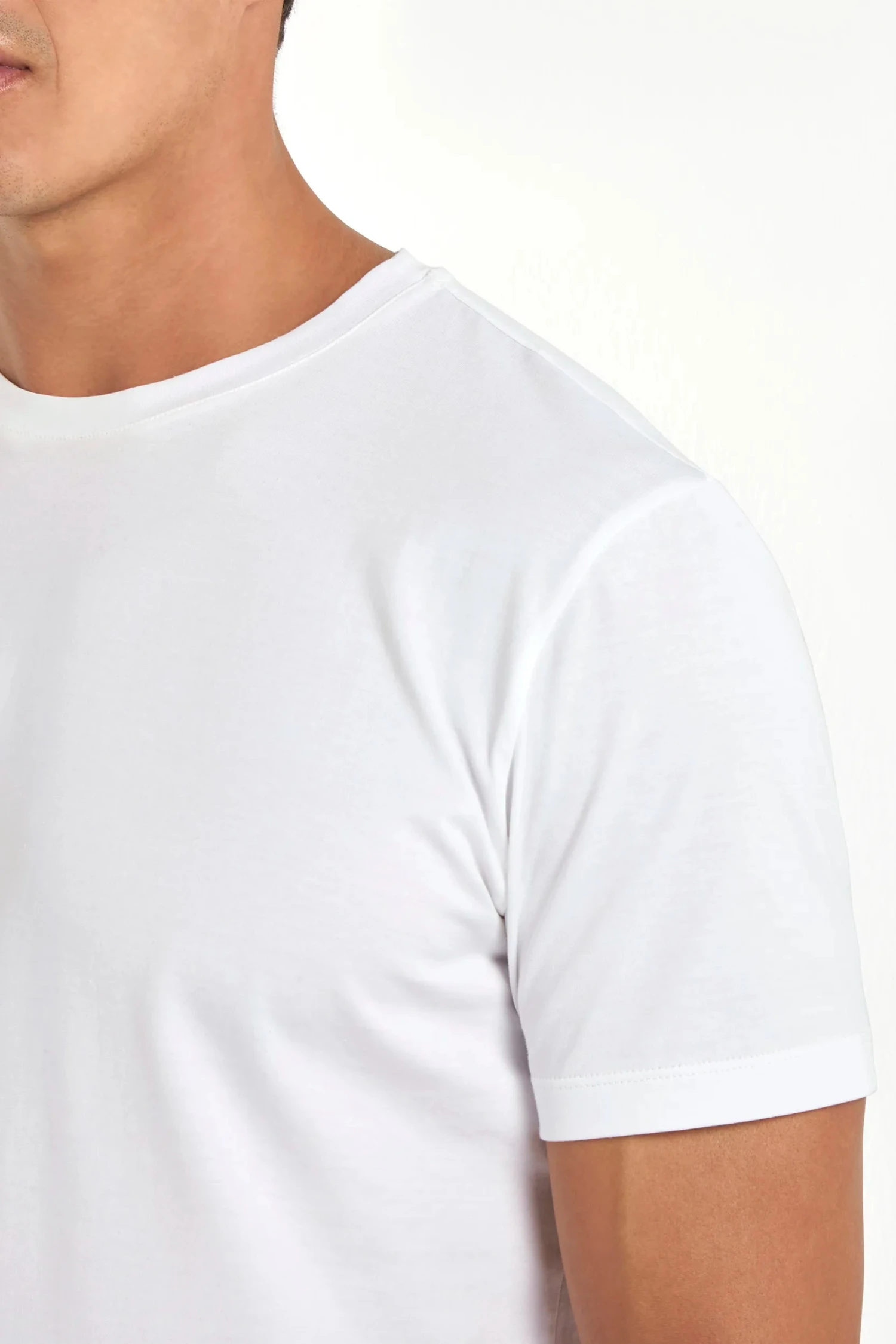 White Jersey T-shirt - Made In Italy 4 White Jersey T-shirt - Made In Italy - Image 2