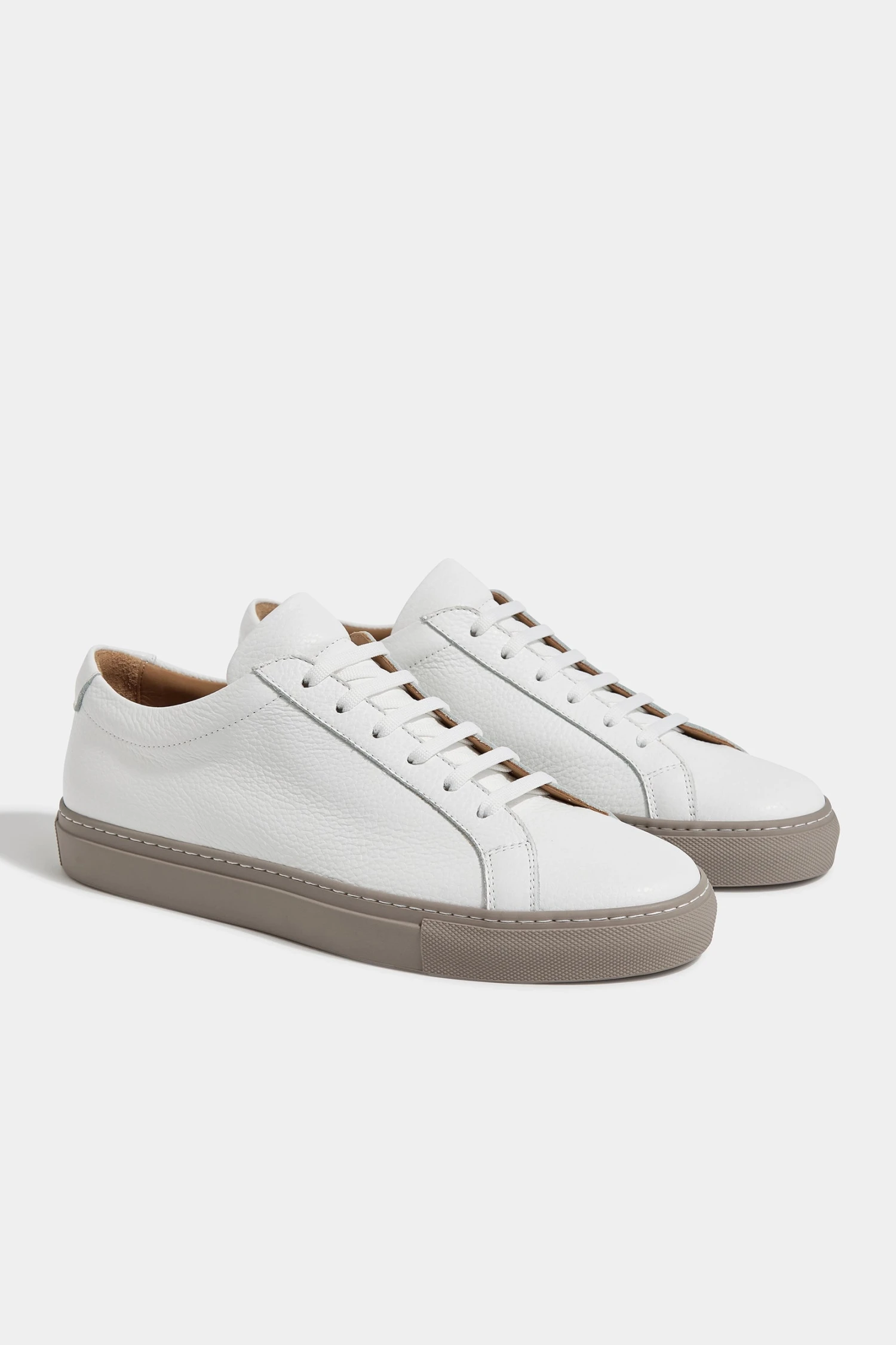 White Leather Sneakers - Made In Italy 3 White Leather Sneakers - Made In Italy