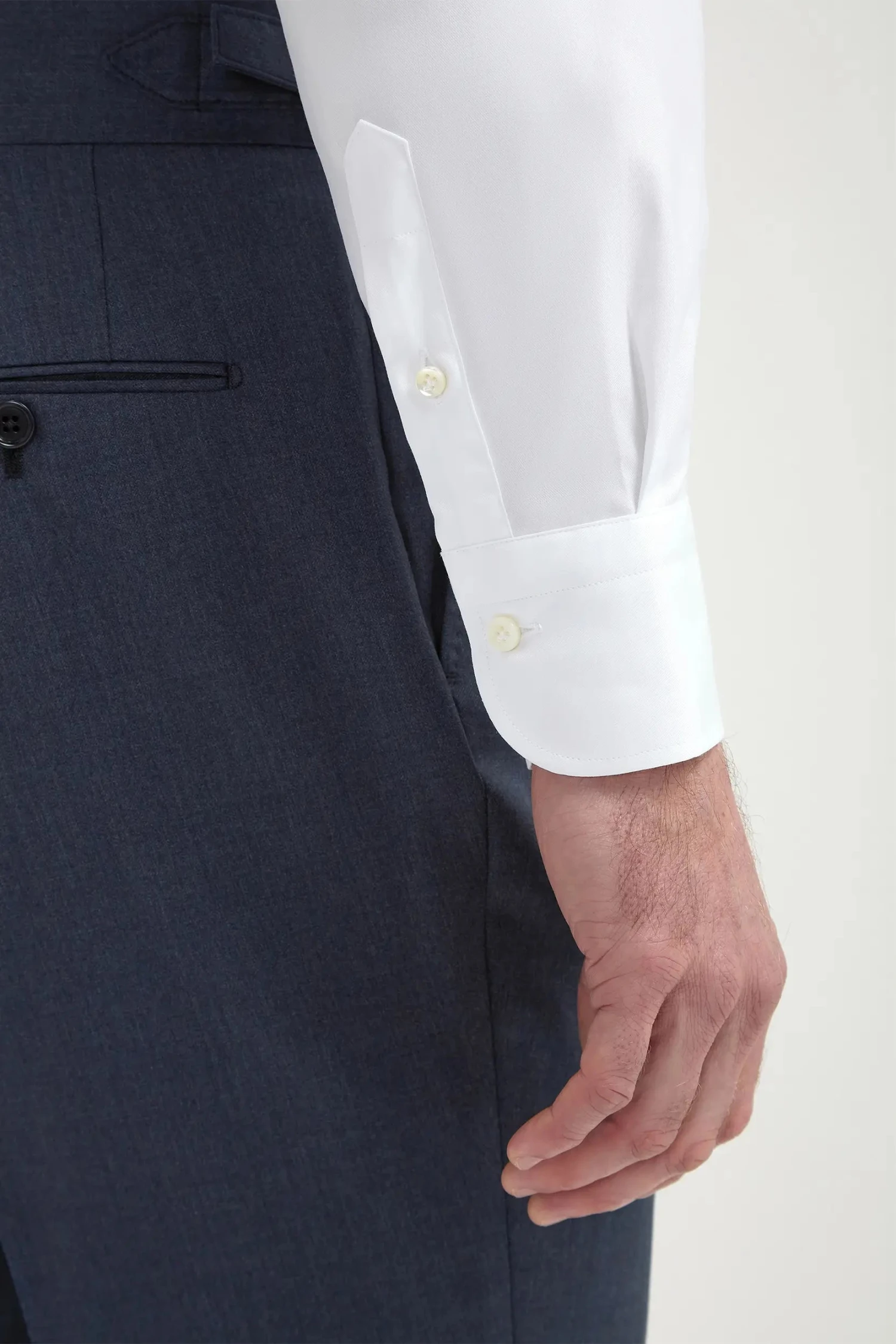 White Shirt ”Sartoriale Collection”- Made In Italy 6 White Shirt ”Sartoriale Collection”- Made In Italy - Image 4