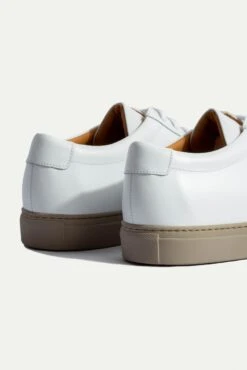 White Luxury Sneakers - Made In Italy -Pini Parma Clothing Store white sneakers 4